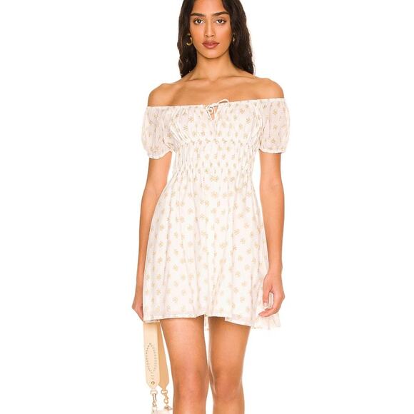 Faithfull the Brand Dresses & Skirts - Faithfull the Brand Viola Mini Dress in Cairo Floral Print Size XL NWT